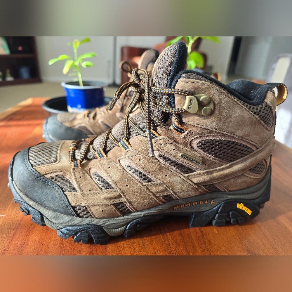 Merrell Moab Mid Waterproof Hiking Boot Men 8.5